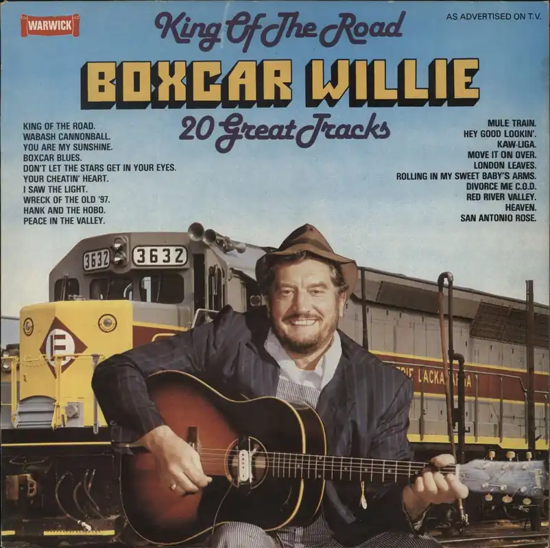 Modern Boxcar Willie King Of The Road UK Vinyl LP
