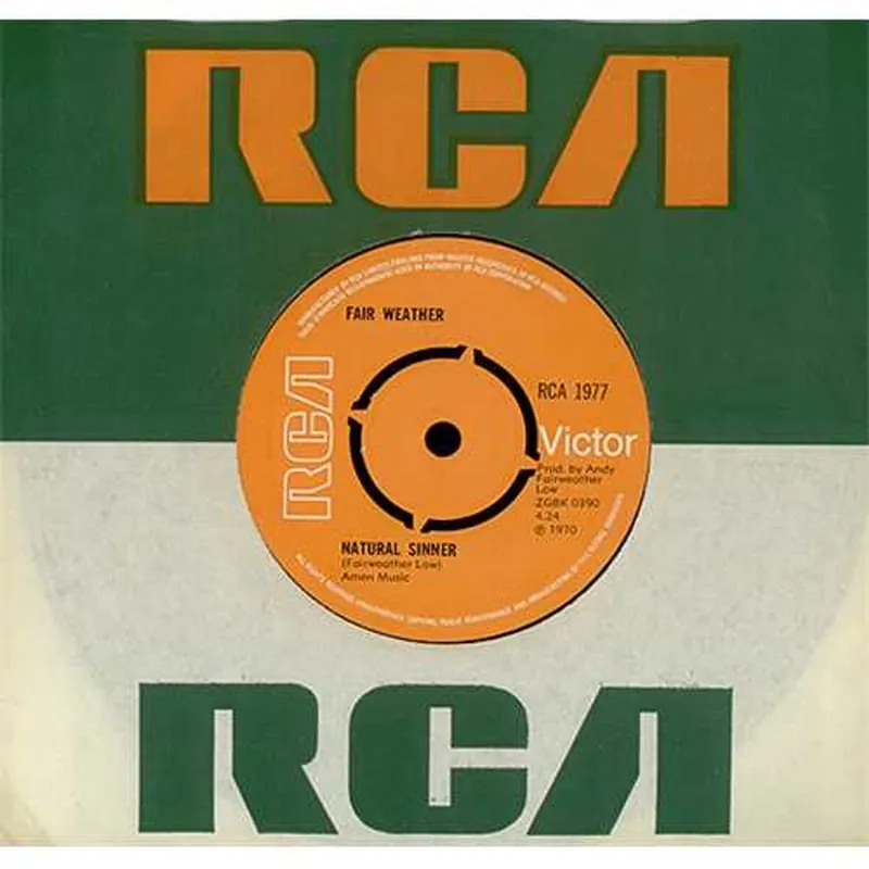 Fair Weather Natural Sinner UK 7" vinyl Latest