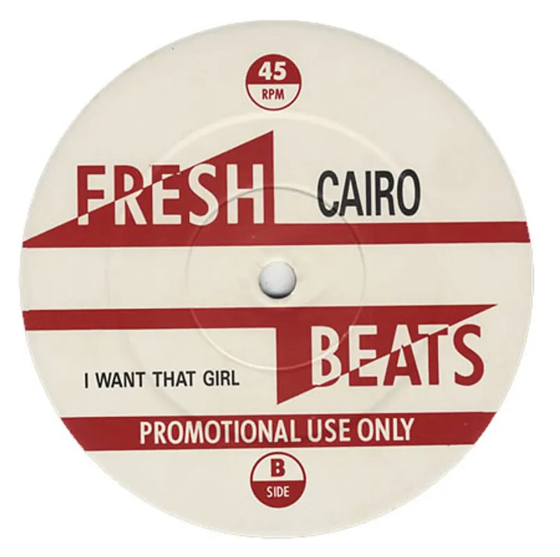 Cairo I Want That Girl UK Promo 12" vinyl Price Cut